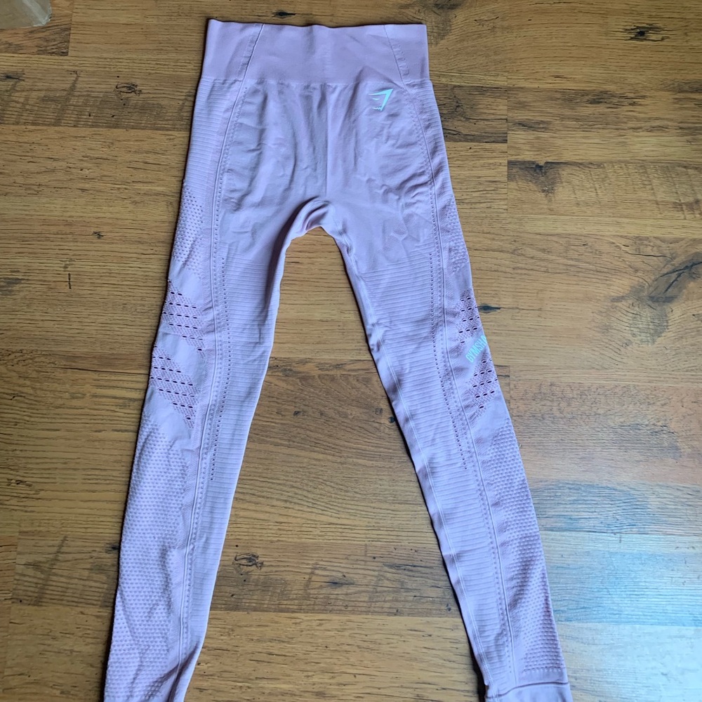 Gymshark Pink Flawless Knit Tight